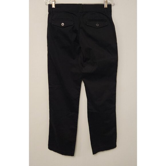 LEE‎ Sinfully Soft Pants Comfort Fit Straight Leg Black Womens Sz 6 Medium NEW - Picture 2 of 11